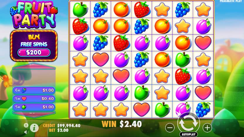 Pesta Buah Ceria dengan Hujan Kejutan Manis di Fruits Party